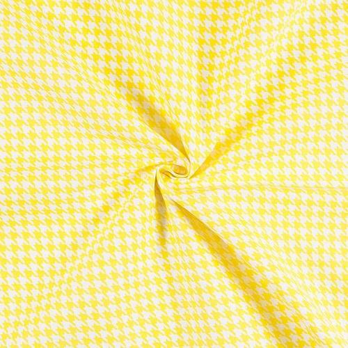 Ткань на отрез бязь плательная 150 см 1747/3 цвет желтый фото 2