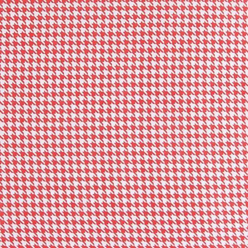 Ткань на отрез бязь плательная 150 см 1747/4 цвет красный фото 3