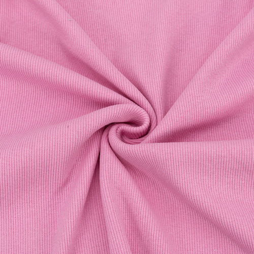 Ткань на отрез кашкорсе с лайкрой цвет розовый фото 1