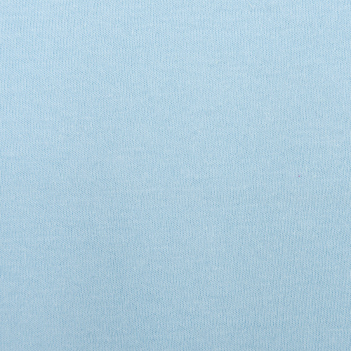 Ткань на отрез кулирка M-3082 цвет светло-голубой фото 2
