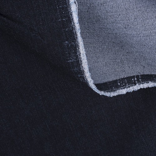 Ткань на отрез джинс 5805 цвет темно-синий фото 2