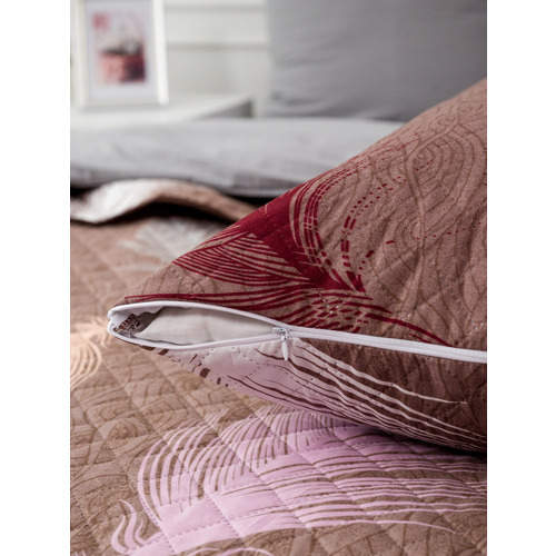 Чехол декоративный VT для подушки с молнией, ультрастеп 4236 50/70 см в упаковке 2 шт фото 11