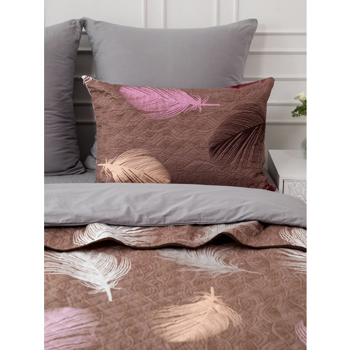 Чехол декоративный VT для подушки с молнией, ультрастеп 4236 50/70 см в упаковке 2 шт фото 8