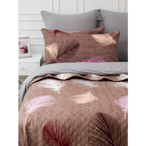 Чехол декоративный VT для подушки с молнией, ультрастеп 4236 50/70 см в упаковке 2 шт фото 1