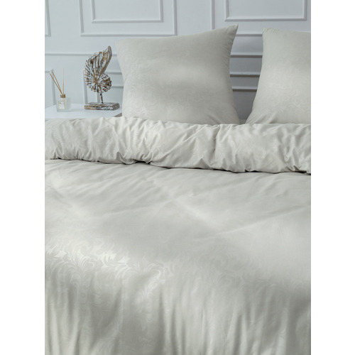 Постельное жаккард 14-0000 2-х сп с евро простыней с наволочками 70/70 фото 19