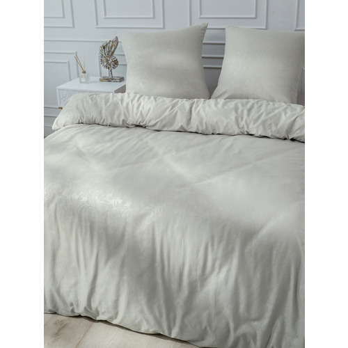 Постельное жаккард 14-0000 2-х сп с евро простыней с наволочками 70/70 фото 16