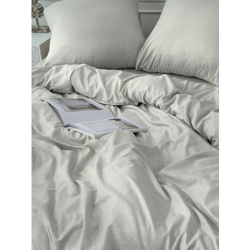 Постельное жаккард 14-0000 2-х сп с евро простыней с наволочками 70/70 фото 9