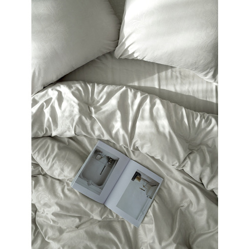 Постельное жаккард 14-0000 2-х сп с евро простыней с наволочками 70/70 фото 10