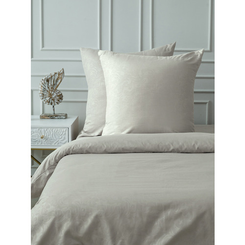 Постельное жаккард 14-0000 2-х сп с евро простыней с наволочками 70/70 фото 3