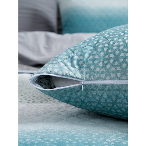 Чехол декоративный VT для подушки с молнией, ультрастеп 4403 50/70 см в упаковке 2 шт фото 6