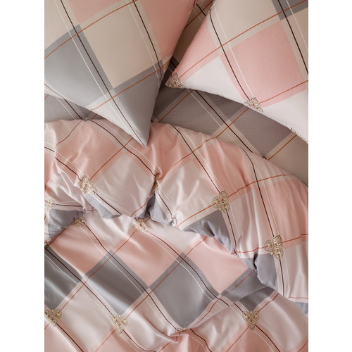 Постельное белье VT из полисатина 4111 2-х сп с евро простыней фото 4