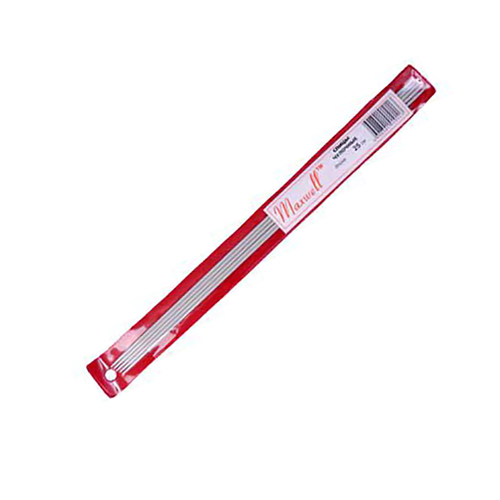Спицы для вязания чулочные Maxwell Red Тефлон ТВ 4,5 мм 25 см 5 шт 2 сорт фото 1