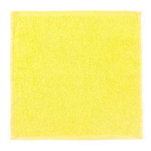 Салфетка махровая цвет 1075 лимонный 30/30 см фото 1