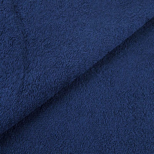 Салфетка махровая цвет темно-синий 30/30 см фото 2