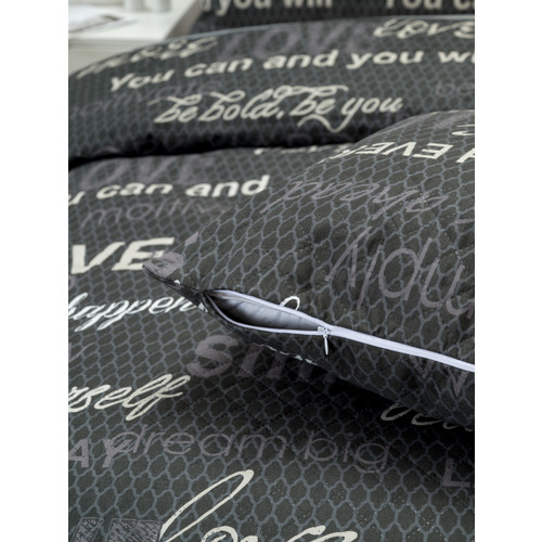 Чехол декоративный VT для подушки с молнией, ультрастеп 5044 50/70 см в упаковке 2 шт фото 2