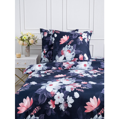 Постельное белье VT из полисатина 4828 2-х сп с евро простыней фото 18