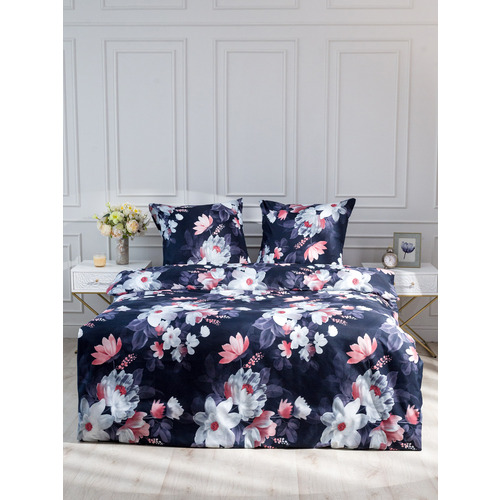 Постельное белье VT из полисатина 4828 2-х сп с евро простыней фото 16