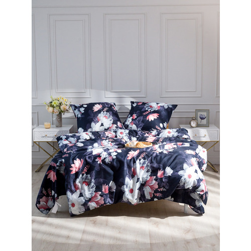 Постельное белье VT из полисатина 4828 2-х сп с евро простыней фото 14