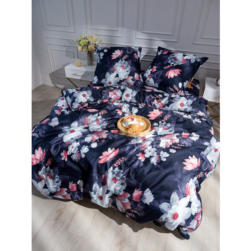 Постельное белье VT из полисатина 4828 2-х сп с евро простыней фото 10