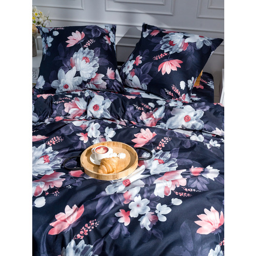 Постельное белье VT из полисатина 4828 2-х сп с евро простыней фото 9