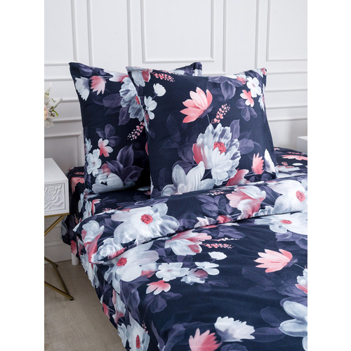 Постельное белье VT из полисатина 4828 2-х сп с евро простыней фото 4