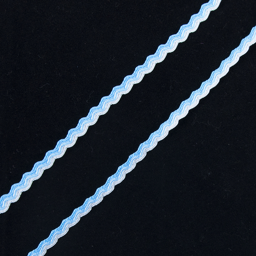 Тесьма плетеная вьюнчик С-3726 (3582) г17 уп 20 м ширина 7 мм (5 мм) рис 9253 цвет 002 фото 1