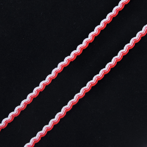 Тесьма плетеная вьюнчик С-3726 (3582) г17 уп 20 м ширина 7 мм (5 мм) рис 9253 цвет 005 фото 1