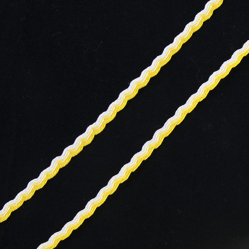 Тесьма плетеная вьюнчик С-3726 (3582) г17 уп 20 м ширина 7 мм (5 мм) рис 9253 цвет 020 фото 1