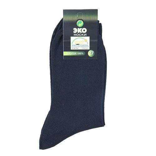Мужские носки М-01 ЭКО цвет черный размер 25 фото 1