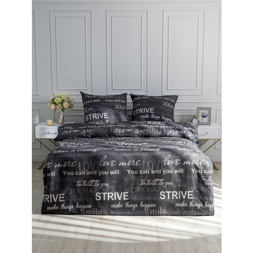 Постельное белье 5044 2-х сп с евро простыней с наволочками 70/70 фото 17