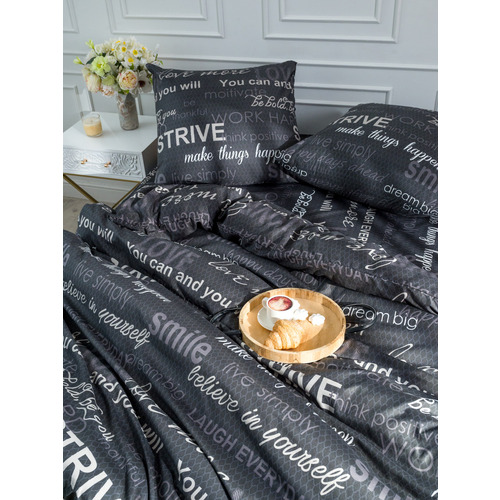 Постельное белье 5044 2-х сп с евро простыней с наволочками 70/70 фото 12