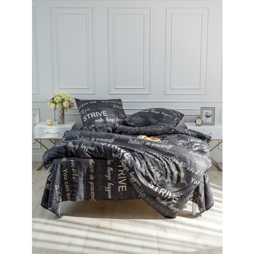 Постельное белье 5044 2-х сп с евро простыней с наволочками 70/70 фото 11