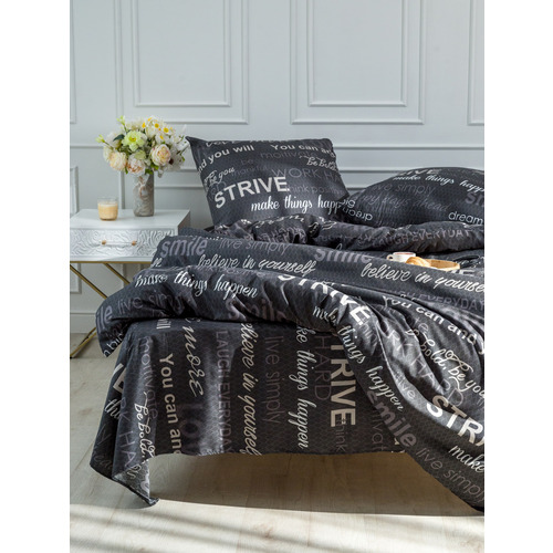 Постельное белье 5044 2-х сп с евро простыней с наволочками 70/70 фото 9