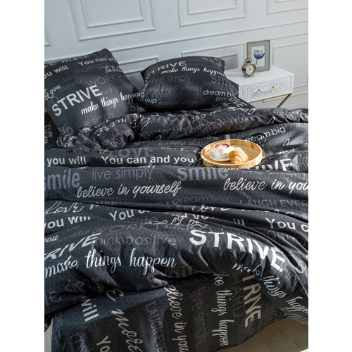 Постельное белье 5044 2-х сп с евро простыней с наволочками 70/70 фото 8