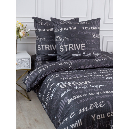 Постельное белье 5044 2-х сп с евро простыней с наволочками 70/70 фото 6