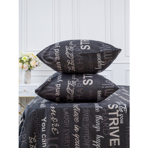 Постельное белье 5044 2-х сп с евро простыней с наволочками 70/70 фото 5