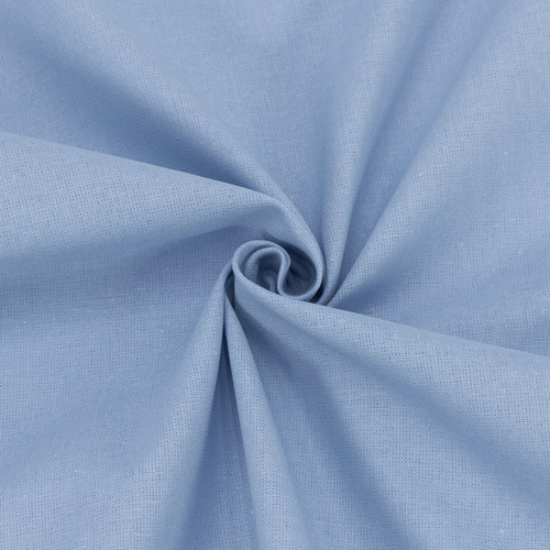 Ткань на отрез бязь ГОСТ Шуя 150 см 12400 цвет голубой фото 1