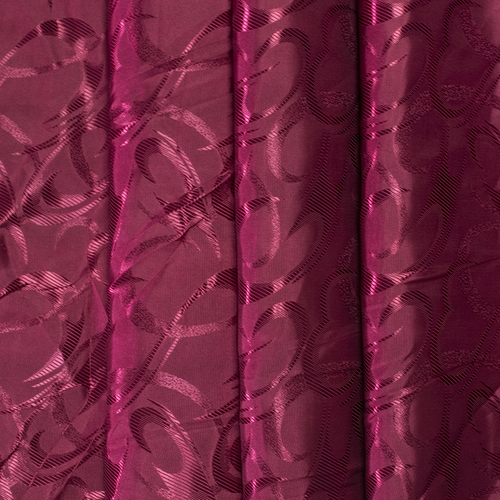 Портьерная ткань 150 см на отрез 24 цвет бордовый фото 1