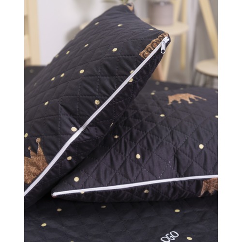 Чехол декоративный для подушки с молнией, ультрастеп 4007 45/45 см фото 4