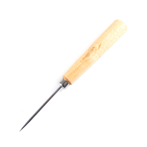 Шило деревянная ручка светлая без крючка 13,5см фото 1