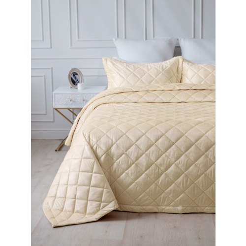 Покрывало VT велюр 260х240 + 2 нав 50х70 цвет 5018-39 фото 4