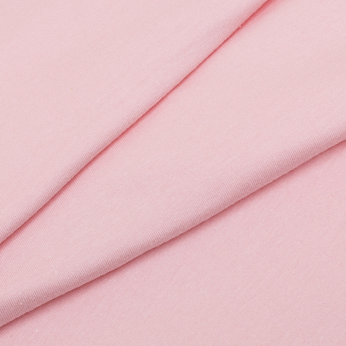 Ткань на отрез кулирка гладкокрашеная 9009 Impatiens Pink фото 1