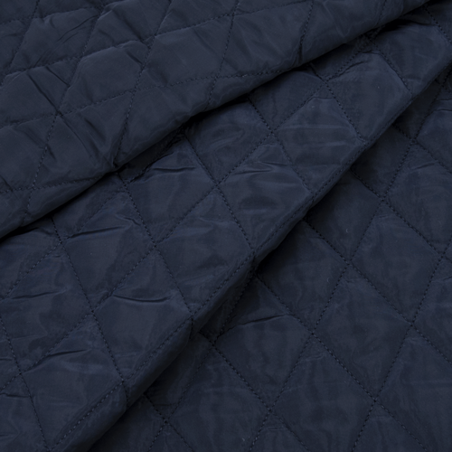 Курточная ткань на отрез цвет темно-синий фото 2