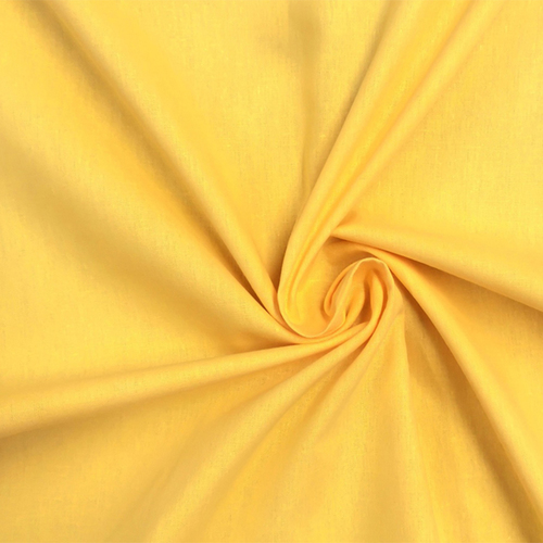 Ткань на отрез поплин гладкокрашеный 150 см цвет манго фото 1