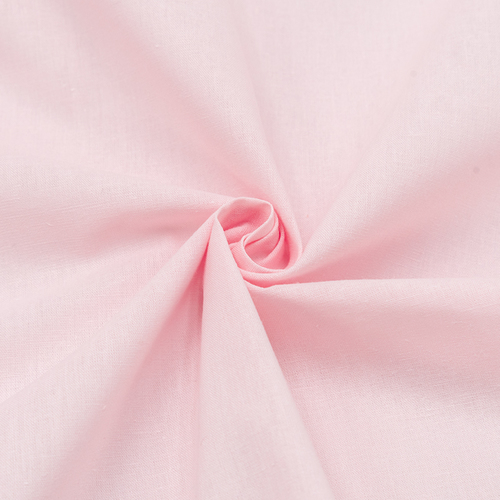 Ткань на отрез поплин гладкокрашеный 150 см цвет розовая конфета фото 1