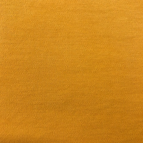 Ткань на отрез интерлок цвет желтый фото 1