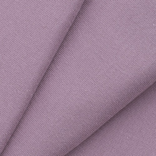 Ткань на отрез кулирка гладкокрашеная В-8316 цвет лиловый фото 1