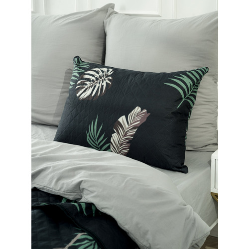 Чехол декоративный VT для подушки с молнией, ультрастеп DJL7126 50/70 см в упаковке 2 шт фото 1