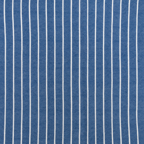 Ткань на отрез кулирка P1162-V1 Полоса цвет синий фото 3