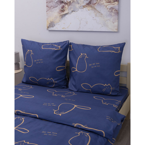 Наволочка полисатин 4016 в упаковке 2 шт 70/70 см фото 1